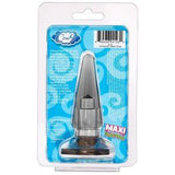 Cloud 9 Big Anal Plug Clear Gray