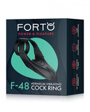 Forto F-48 Perineum Double C-ring - Black