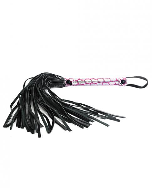 Spartacus Faux Leather Flogger - Pink