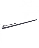 Spartacus 24" Leather Wrapped Cane - Black