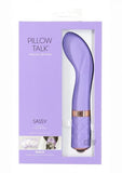 Pillow Talk Special Edition Sassy G-spot Massager With Swarovski Crystal Purple