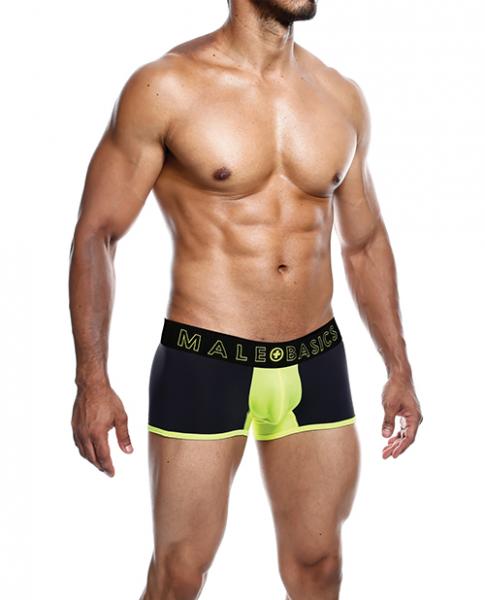 Male Basics Neon Trunk Yellow Lg