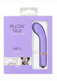 Pillow Talk Special Edition Racy Mini Massager With Swarovski Crystal Purple