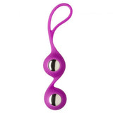 Duo Kegel Balls Purple with Sleeve