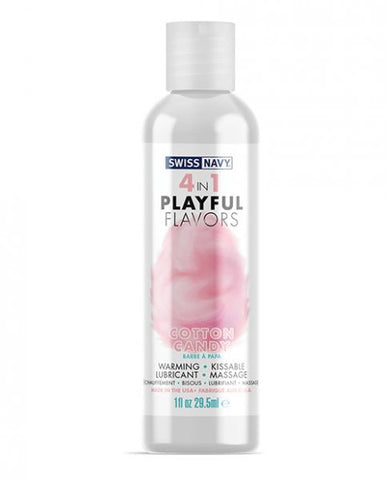 Swiss Navy 4 In 1 Playful Flavors Cotton Candy 1oz