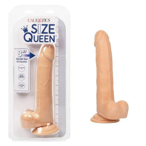 Size Queen 8" Dildo - Ivory