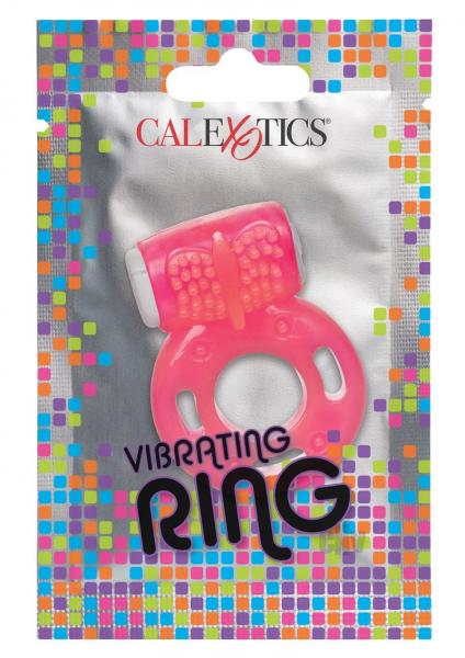 Foil Pack Vibrating Ring Pink