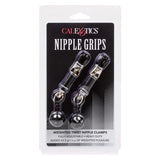 Nipple Grips Weighted Twist Nipple Clamps - Black