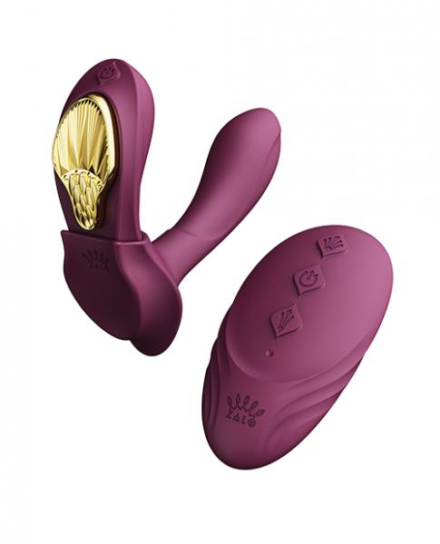 Zalo Aya Wearable Vibrator W/remote - Velvet Purple