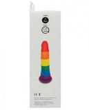 Pride Dildo Realistic Silicone Rainbow