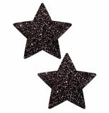 Pastease Sparkle Black Stars