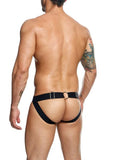 Male Basics Dngeon Chain Jockstrap Black O/s (hanging)