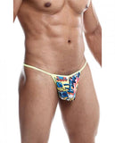 Male Basics Sinful Hipster Music T Thong G-string Print Xl