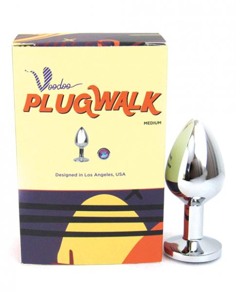 Voodoo Plug Walk Medium Stainless Steel - Silver