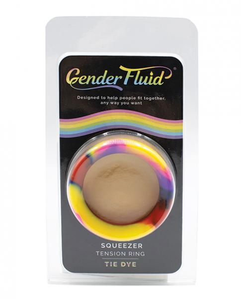 Gender Fluid Squeezer Tension Ring Tie-dye