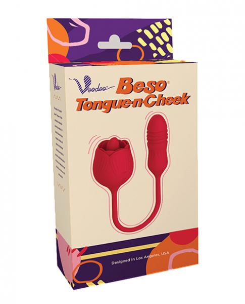 Voodoo Beso Tongue N Cheek - Red