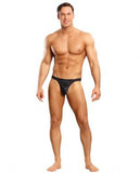 Satin Bong Thong Black S/M