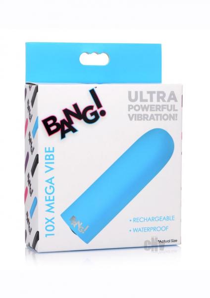 Bang 10x Recharge Vibe Bullet Blue