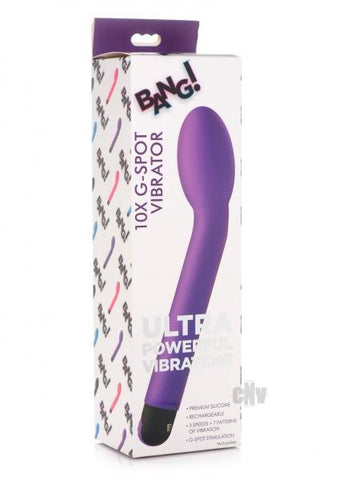 Bang 10x Gspot Vibrator Purple