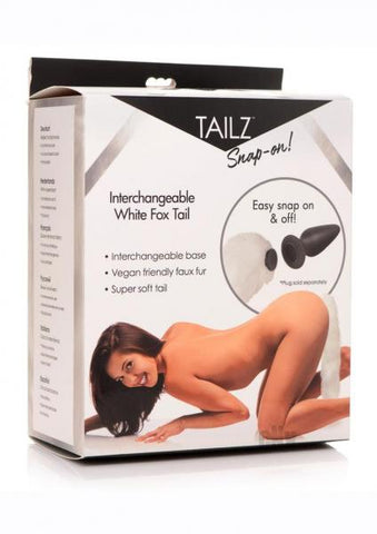 Tailz Interchangeable Fox Tail White