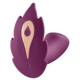 Cloud 9 Health & Wellness Wireless Remote Control Panty Leaf" Vibe - Plum"