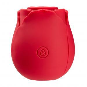 Cloud 9 Health & Wellness Rose Suction Stimulator Red