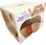 Cloud 9 Pleasure Pussy & Ass Lifesize Body Mold - Brown