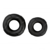 Cloud 9 Pro Rings Liquid Silicone Donuts 2 Pack Black