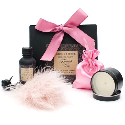 Olivia's Boudoir Little Black Bag French Kiss Kit