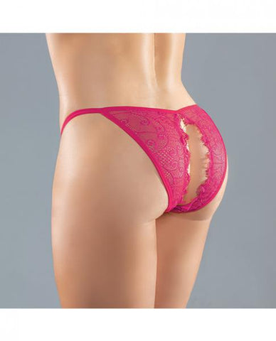 Adore Lace Enchanted Belle Panty Hot Pink O/s