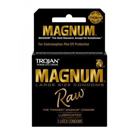 Trojan Magnum Raw 3 Pack