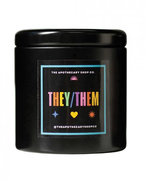 Gender Fluid They/them Candle