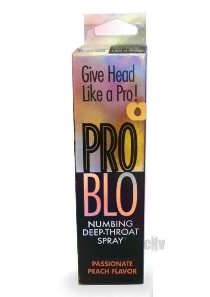 Pro Blo Numbing Spray Peach