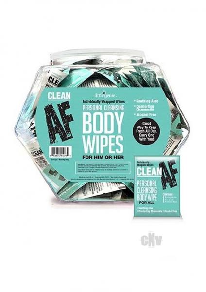 Clean Af Wipes Fishbowl 96 Packs