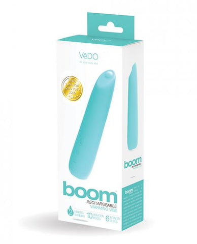 Vedo Boom Rechargeable Ultra Powerful Vibe - Turquoise