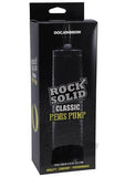 Rock Solid Classic Penis Pump Black/clear