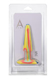 A-play Groovy 5 In. Silicone Anal Plug Sunrise