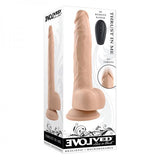 Evolved Thrust In Me Rechargeable Remote Controlled Thrusting Vibrating 9.25 In. Silicone Dildo Ligh