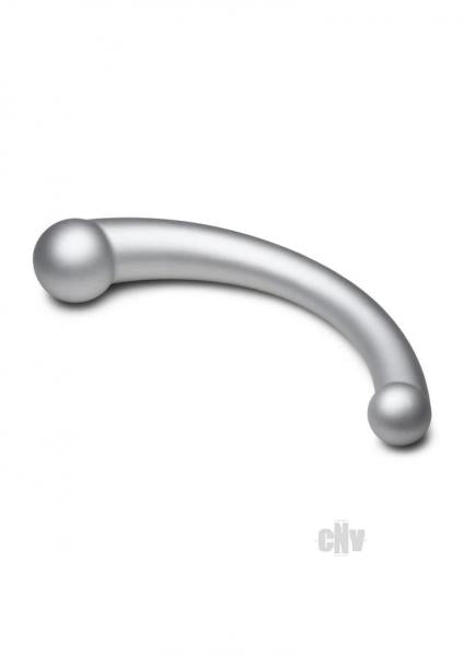 Ms Vibra Crescent Dual Dildo Silver