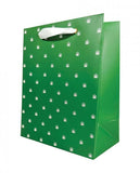 Polka Pot Gift Wrap Collection - Green/white