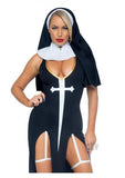 Sultry Sinner 3pc Lg Blk/wht