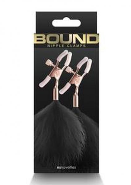 Bound Nipple Clamps F1 Black