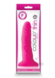 Colours Pleasures Thin 5 In. Dildo Pink