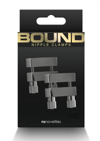 Bound Nipple Clamps V1 Gunmetal