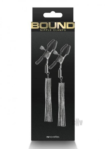 Bound Nipple Clamps D2 Gunmetal