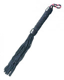 Ple'sur 15.5 In. Leather Flogger Black