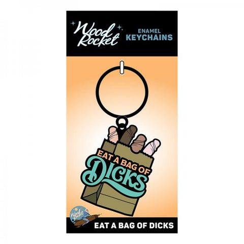 Fuck Buddies Keychain Bag Of Dicks