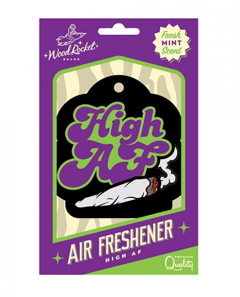 Wood Rocket Air Freshener High Af