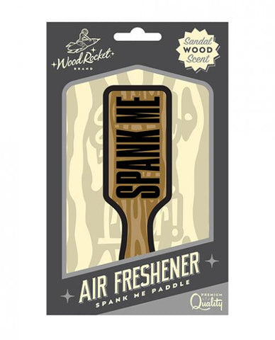 Wood Rocket Air Freshener Spank Me Paddle