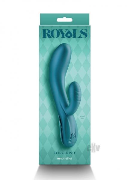 Royals Regent Rabbit Vibrator Metallic Green